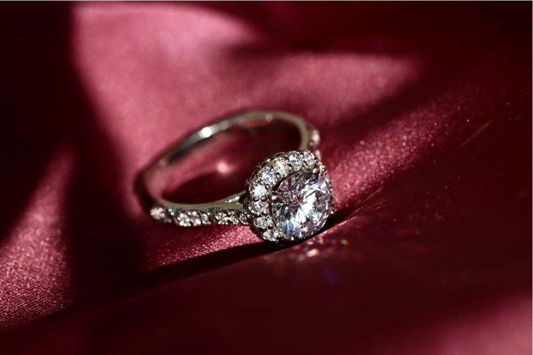 Bespoke ring close-up
