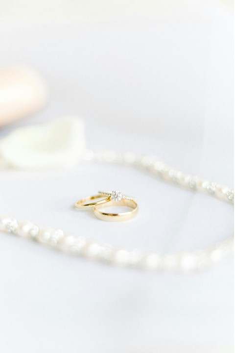 Moissanite solitaire close-up